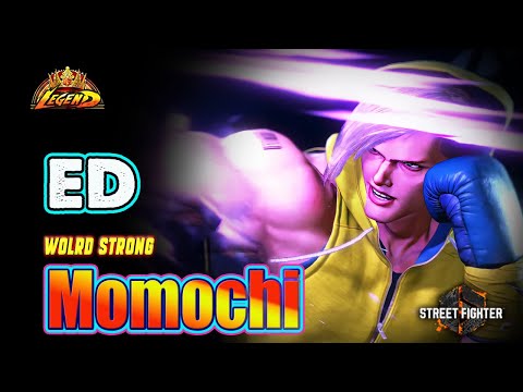 SF6 🔥 Momochi (ED) intelligent Gameplay & Combos !🔥Best Ranked Match🔥Sf6 DLC Replays🔥