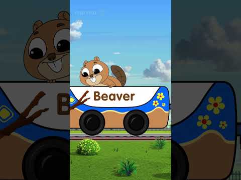 ABC Animal Train Phonics Song #ChuChuTV #NurseryRhymes #KidsSongs #kidsshortsvideos #animalshorts