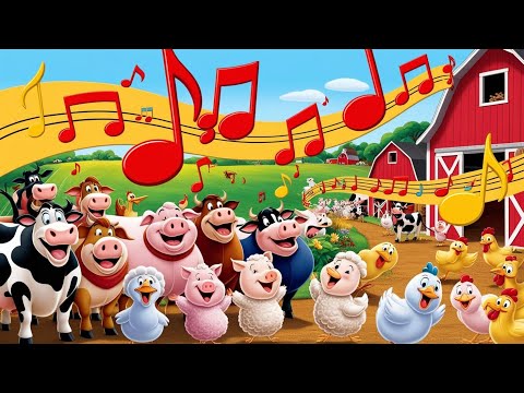 The Animal in the Farm Song l #educationalsongs l #musicforkids l Animals and Farm Song for Kids