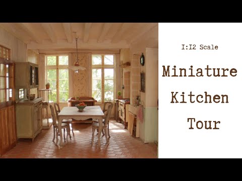 Welcome to my tiny tiny kitchen - Complete tour in 1:12 scale