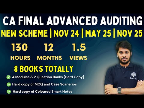 CA FINAL AUDIT | NOV 2024 | MAY 2025 | COURSE DETAILS | RE UPLOAD