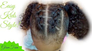 Easy Children's Hairstyles : Shoe Laces!