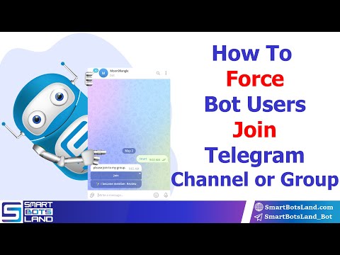 How to force Telegram bot users to join Telegram channel or group?