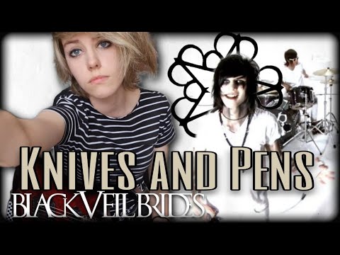 Knives and Pens - Black Veil Brides // Guitar Cover by ADA0X