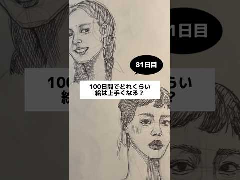 81日目でこれってどうなん？ / 【81日目】100日間絵を描き続けたら上手くなる？【上達記録】