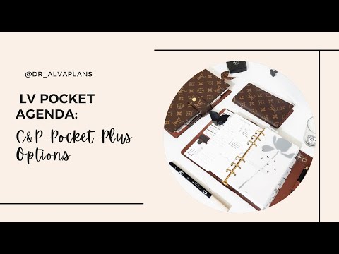 LV Pocket Agenda: C&P Pocket Plus Options