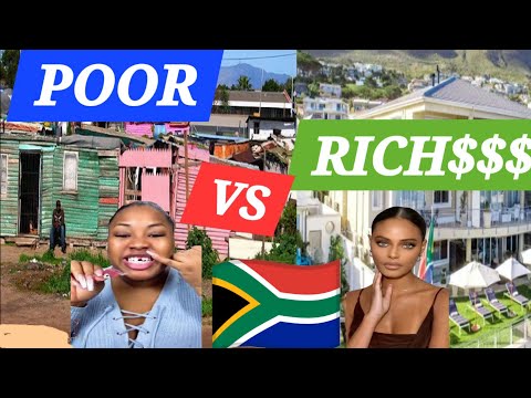 POOR VS. RICH #apartheid   #southafrica  @Walk_Africa 🇿🇦 Unequal?