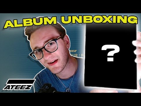 UNBOXING MY FIRST EVER KPOP ALBUM | ATEEZ(에이티즈) Golden Hour Part 1. Unboxing