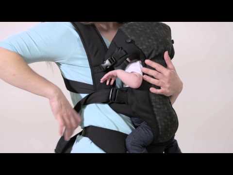 JJ Cole Medley Baby Carrier - Inward facing position