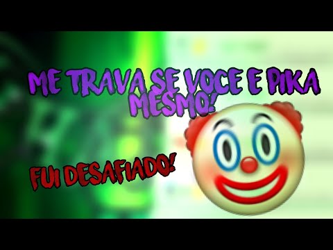 TRAVA POCKET'S 🤡 FUI DESAFIADO! GRAVOU A VERGONHA ?