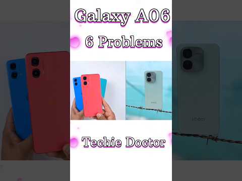 Samsung Galaxy A06 Bad features | Bad Quality | big issues | bad specifications