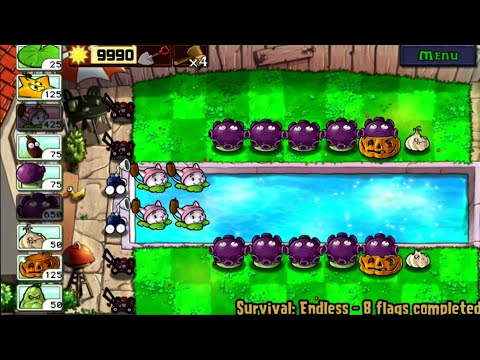 Plants vs Zombies // Survival Endless :