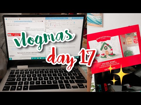 VLOGMAS DAY 17 | more finals + target cookie kit