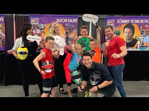 I met the Real life Power Rangers at FAN-X!