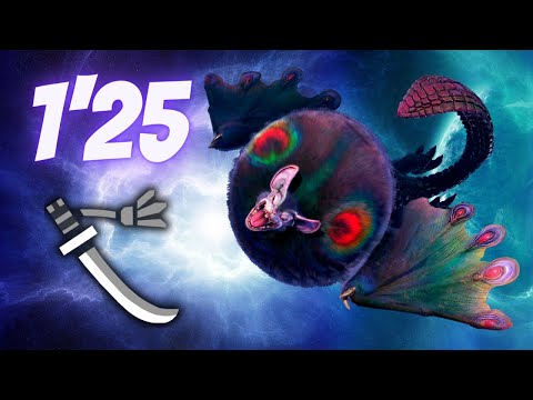 MHW Iceborne Nightshade Paolumu 1'25 Long Sword