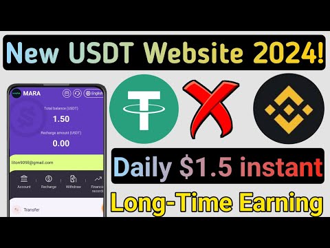 New USDT investment officially launched today partners from all Best USDT income Every Website 💥