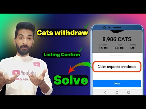 claim requests are closed | problem solve | #cats #withdrawprocess #xempireairdrop