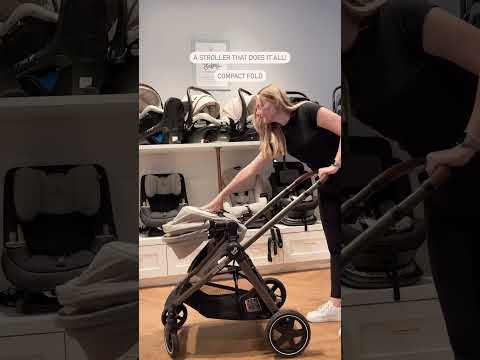 You'll love the Maxi-Cosi Zelia2 Travel System! It does so much! #babygear #stroller