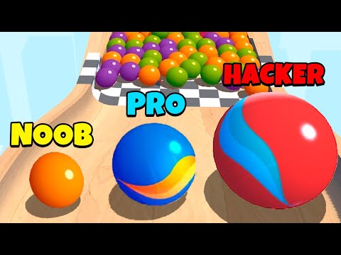 NOOB vs PRO vs HACKER - Marble Run Race