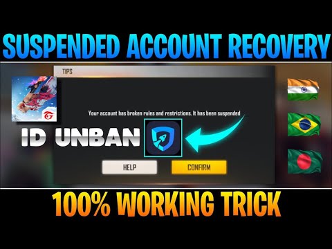 After Ob42 update 🔥Free Fire Suspended Account Recovery ⚡How to Unban FF ID ✅ Unban File 2024