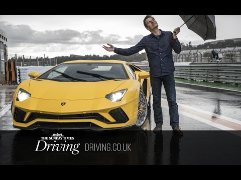 On track with the 730bhp Lamborghini Aventador S