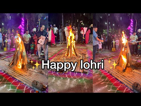 Lohri vlog, happy lohri everyone