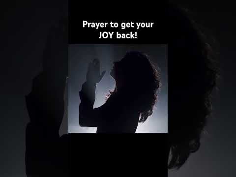 Short prayer to get your joy back! #prayer #morningprayer #joyful #shorts