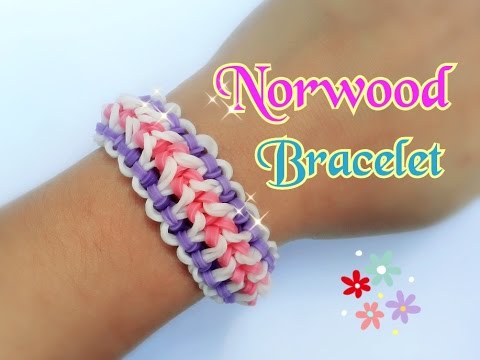 Norwood Rainbow Loom Bracelet Tutorial ~ How To