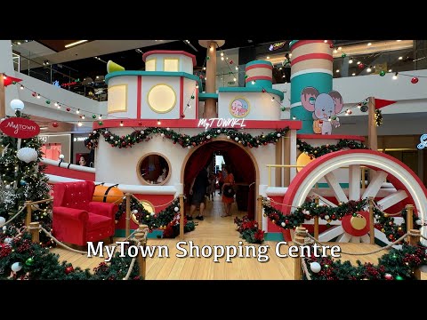 Discover Christmas Decorations in MyTOWN Shopping Centre -4K Video-