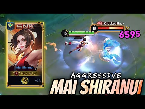 HONOR OF KINGS - MAI SHIRANUI MAGE/ASSASSIN AGGRESSIVE MIDLANER