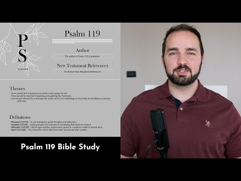 Psalm 119 Summary: 5 Minute Bible Study