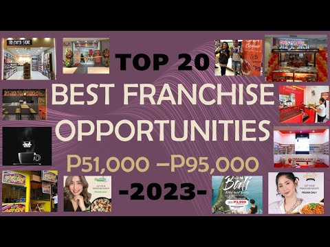 TOP 20 FRANCHISE 51,000 TO 95,000  for 2023