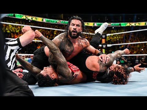 roman reigns,solo sikowa vs jimmy uso jey uso wwe full money in the bank match/Bloodline full match