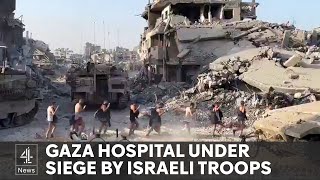 Israeli troops storm one of Gaza’s last remaining hospitals