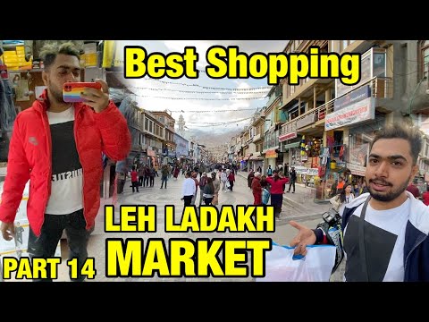 Leh Ladakh Market Jackets | Lovely LEH LADAKH PEOPLE | Let Street Walking #TheGeekIndia #KannadaVlog