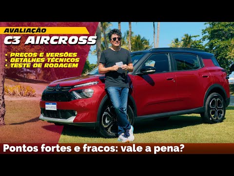 Avaliação novo Citroën C3 Aircross 2024: preço de Pulse e Spin, porte T-Cross e Creta – e 7 LUGARES!