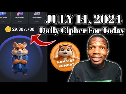 Hamster Kombat Daily Cipher July 14, 2024 Hamster Kombat Cipher Today || Daily Cipher Hamster Kombat