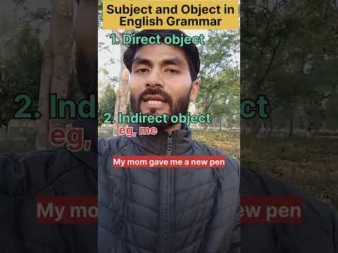 Subject & Object in English Grammar ll Direct & Indirect Object ll in Assamese ll