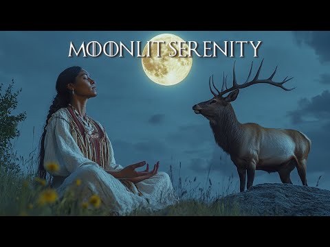 Moonlit Serenity -  Native American Flute Music for Meditation in the Glow of the Moon