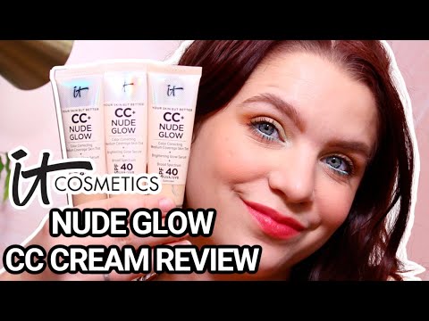 IT COSMETICS NUDE GLOW CC CREAM REVIEW + WEAR TEST