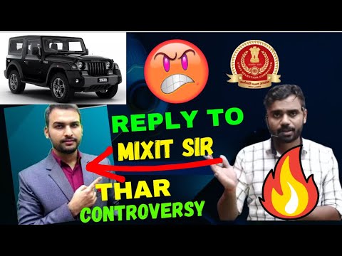 Reply To Mixit Sir || THAR Controversy SSC || By Aditya Ranjan || @AdityaRanjanTalks #ssc