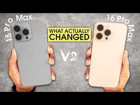 iPhone 16 Pro Max vs 15 Pro Max   Ultimate Comparison!