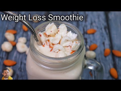 makhana smoothie recipes | weight loss recipes | breakfast smoothie recipe | weight loss smoothi