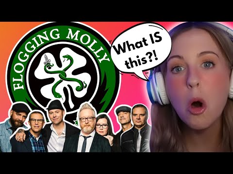 Irish Girl First Time Hearing Flogging Molly - Drunken Lullabies