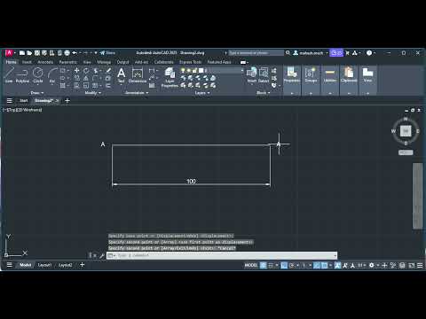 Divide a Line into Number of Equal Parts Using AutoCAD 2025 | Break the line in equal parts