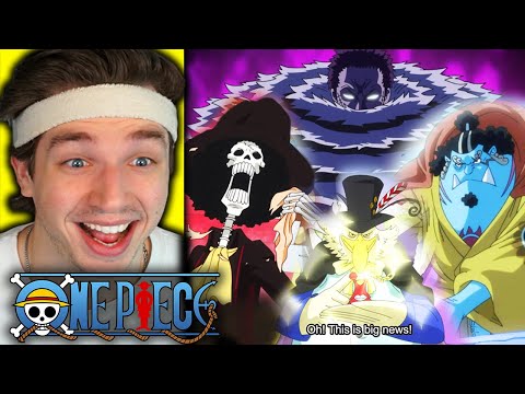 BIG NEWS! BROOK AND JIMBEI THE MVP!! (one piece reaction)