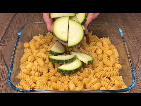 A friend from Italy taught me! Just pasta and zucchini! Fast and easy!