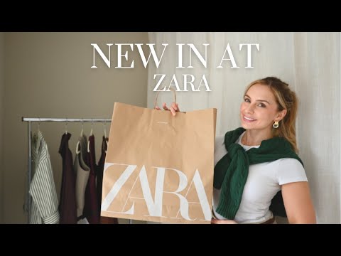 NEW in autumn at Zara | shopping try on haul 2024 fall trends