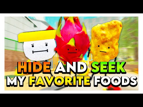 Roblox SECRET STAYCATION HIDE & SEEK WITH MY FAVORITE FOODS! 🐔