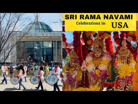 Sri Rama Navami Celebrations in USA | Rama Navami in America | Telugu vlogs